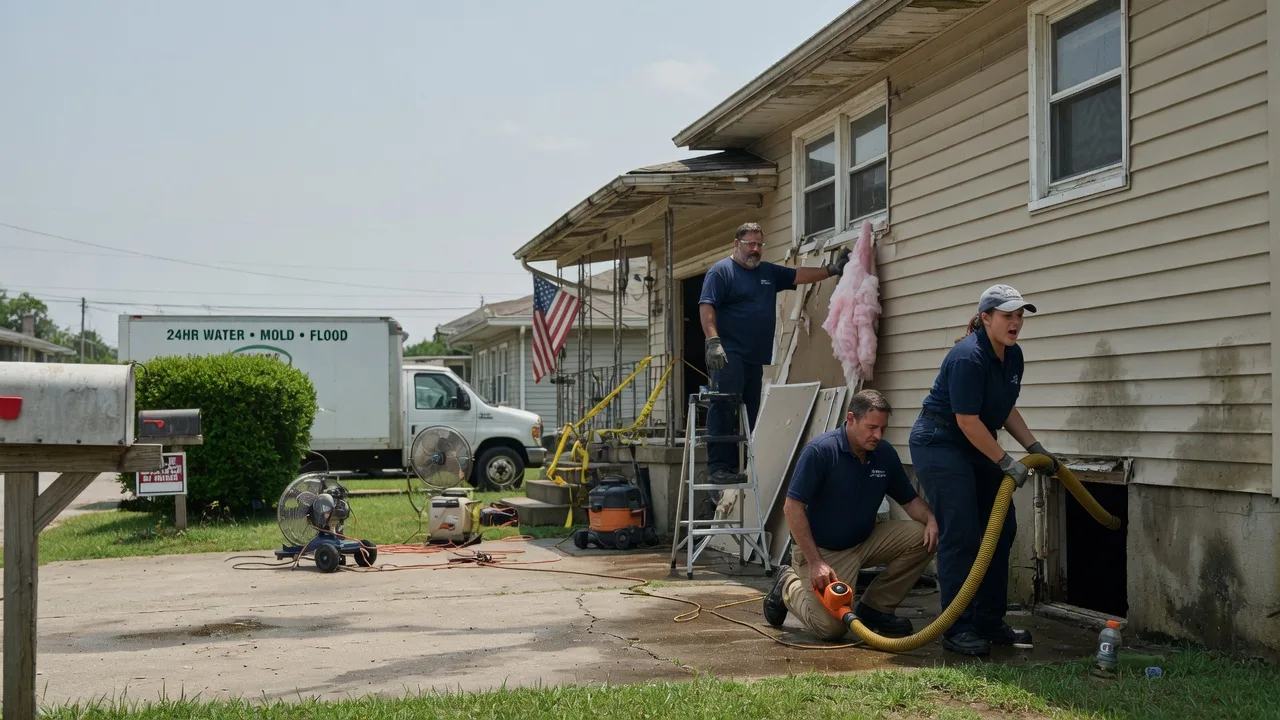 Water Damage Repair in Ladd, IL near me